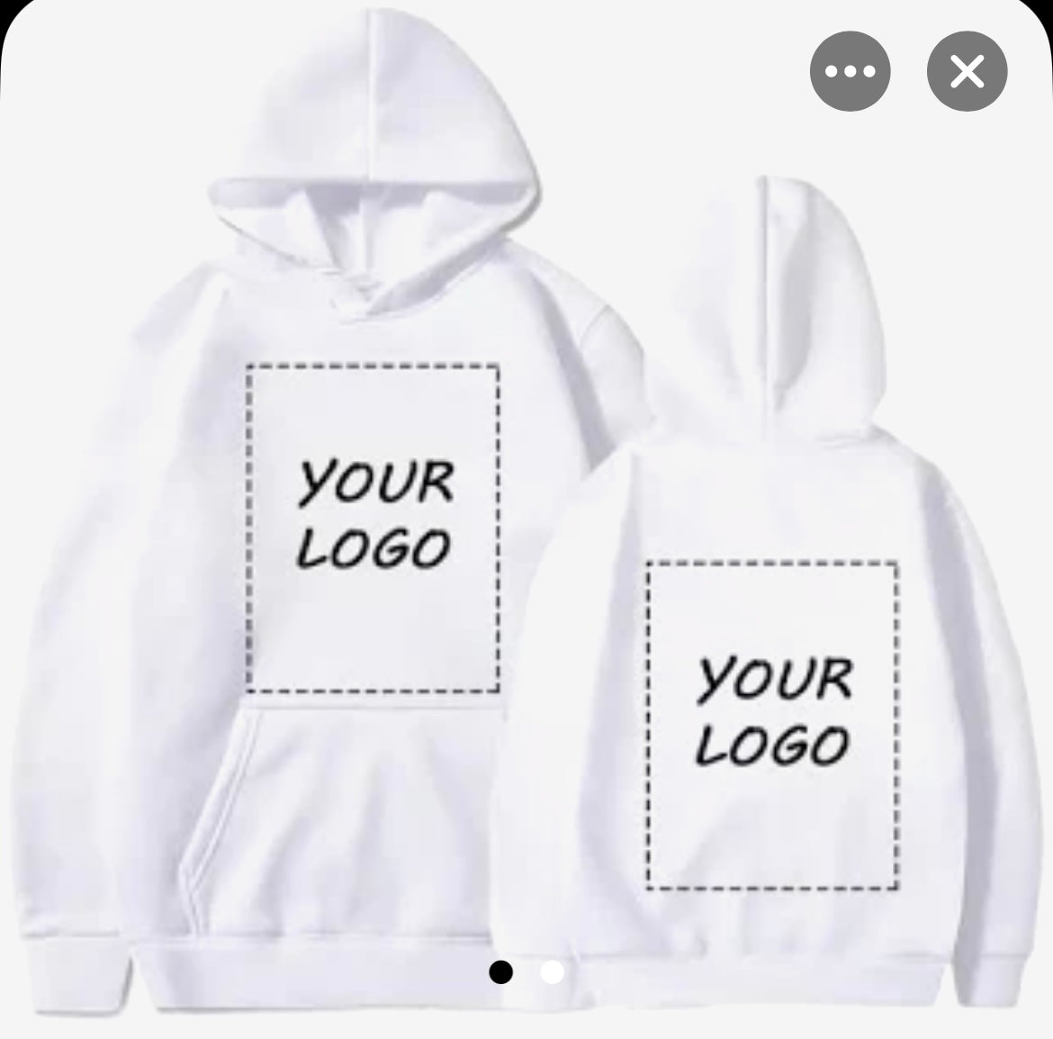 Sweat à capuche personnalisable